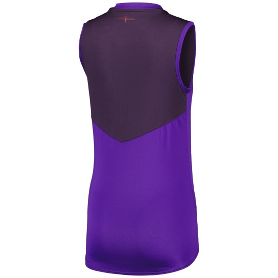England Rugby Training Sleeveless T-Shirt - Purple - Womens