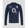 Men’s England Rugby 25/26 Contact Long Sleeve Drill Top – Inkwell