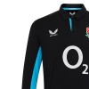 England Rugby Alternate Classic Long Sleeve Jersey 2025/26 - Black - Mens
