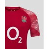 Men’s England Rugby 25/26 Pre Match Short Sleeve T-Shirt – Jester Red Men’s England Rugby 25/26 Pre Match Short Sleeve T-Shirt – Jester Red