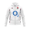 England Rugby Home Replica Jersey 2023/24 Cotton Zip Hoodie - Mens