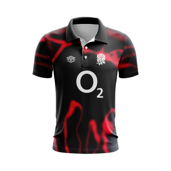 England Rugby Team Home Classic Jersey 2024/25 - Red - Mens