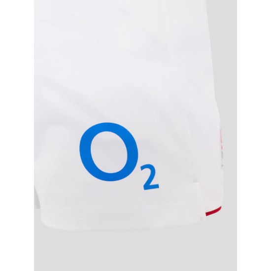 Men’s England Rugby 25/26 Home Pro Shorts – Brilliant White