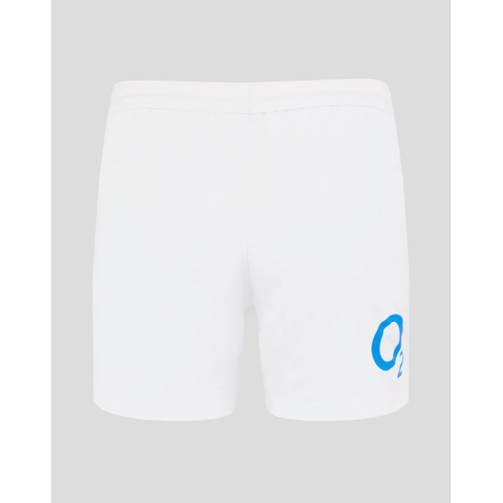 Men’s England Rugby 25/26 Home Shorts – Brilliant White Men’s England Rugby 25/26 Home Shorts – Brilliant White