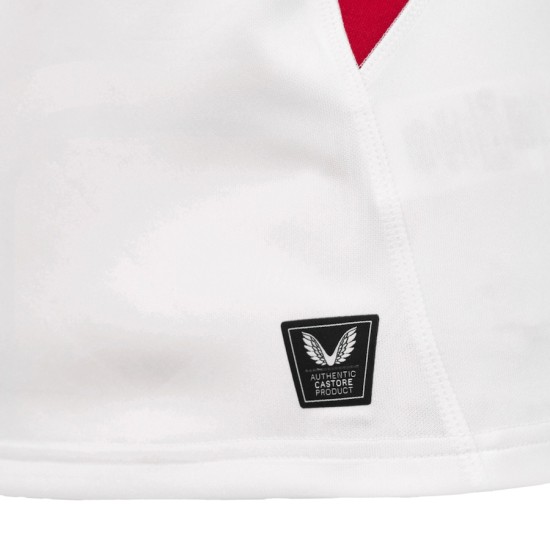 England Rugby Home Replica Jersey 2025/26 - White - Womens