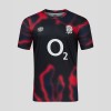 England Rugby Team Home Classic Jersey 2024/25 - Red and Black - Mens