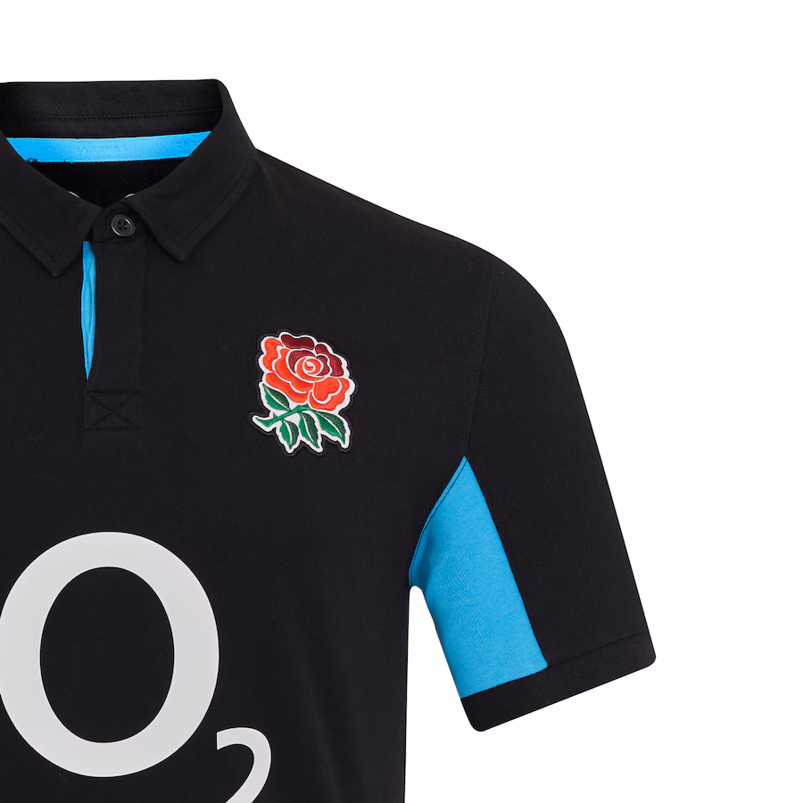 England Rugby Alternate Classic Jersey 2025/26 - Black - Mens