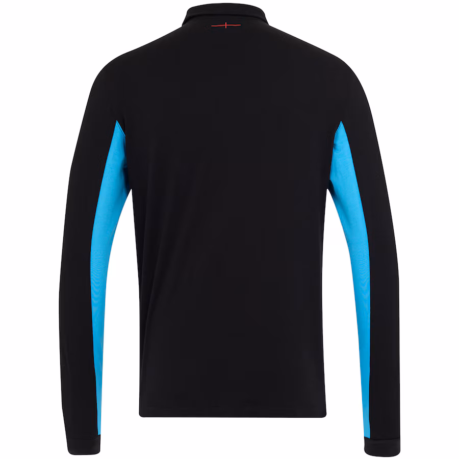 England Rugby Alternate Classic Long Sleeve Jersey 2025/26 - Black - Mens
