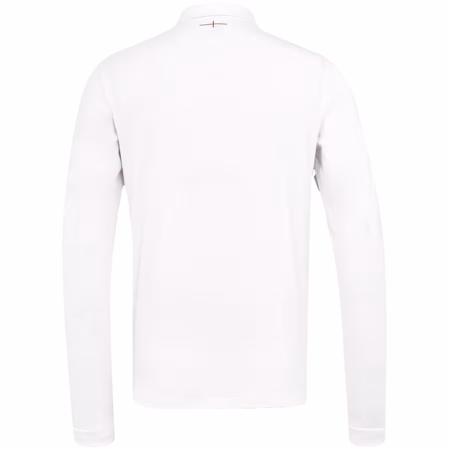 England Rugby Home Classic Long Sleeve Jersey 2025/26 - White - Mens
